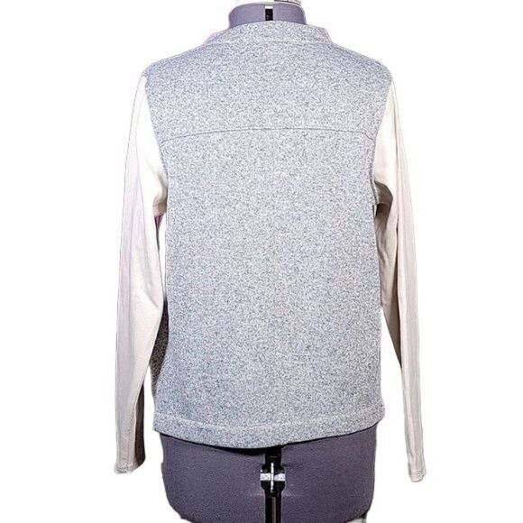 Eddie Bauer Two-Toned Open Cardigan Sz S - Picture 4 of 13